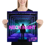 Neon Night Poster